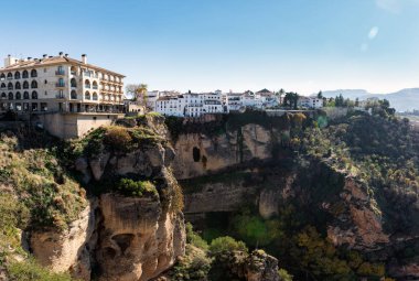 Dağ köyü Ronda şehir, Endülüs, İspanya