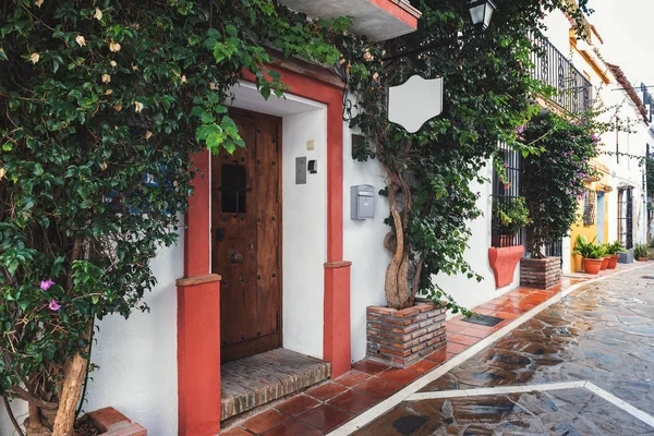 Arquitectura Tradicional Andaluza Marbella Centro España — Foto de Stock