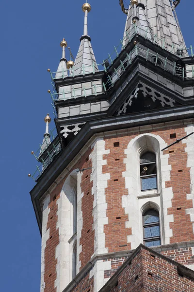 Mary Basilica Church Our Lady Assumed Heaven Krakow Cracow Poland — Stock Photo, Image