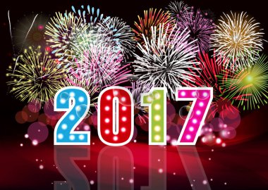 Neşeli Noel mutlu yeni yıl 2017