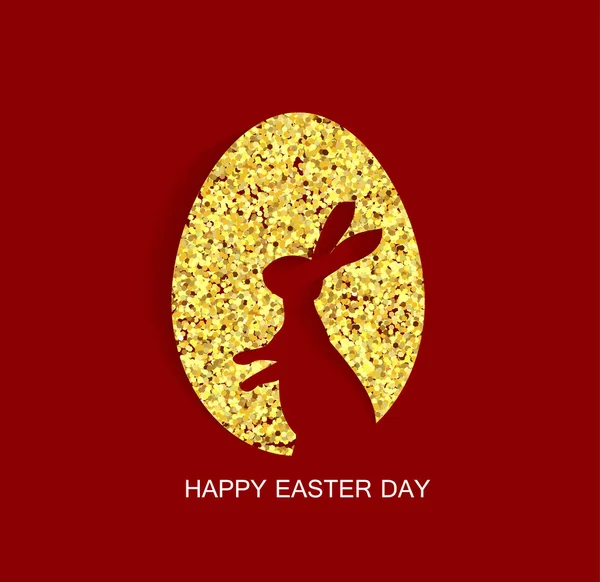 Feliz día de Pascua. — Vector de stock