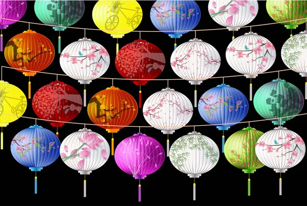 mutlu orta Sonbahar Festivali Çin arka plan