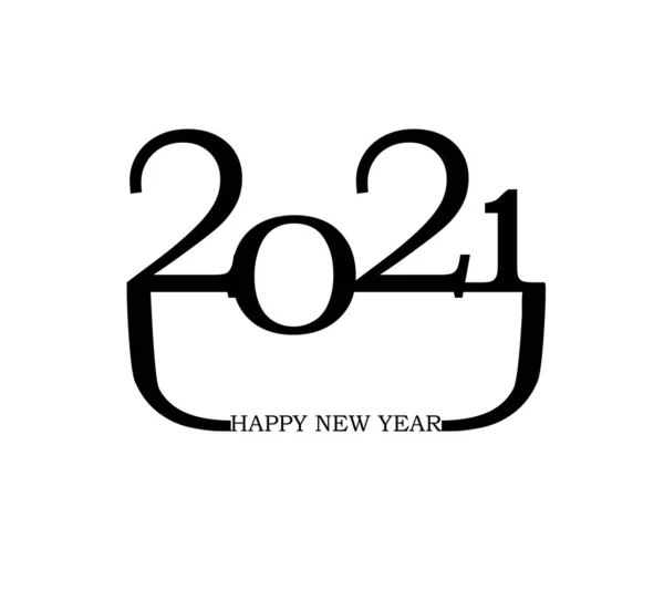Šťastný Nový Rok 2021 — Stockový vektor