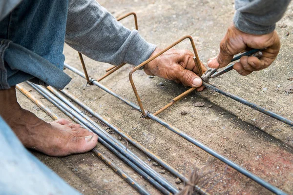 Emek çelik inşaat alanında için bağlıyor