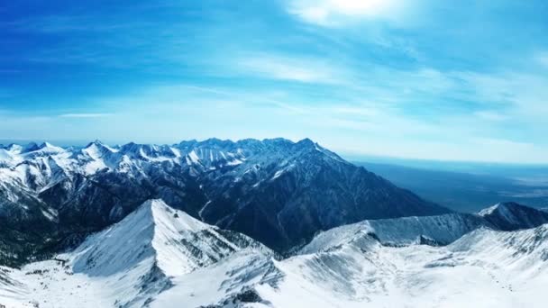 美丽的高山风景. — 图库视频影像