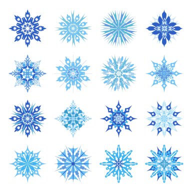 kar taneleri çeşitli, Noel hafif bir arka plan ayarla.