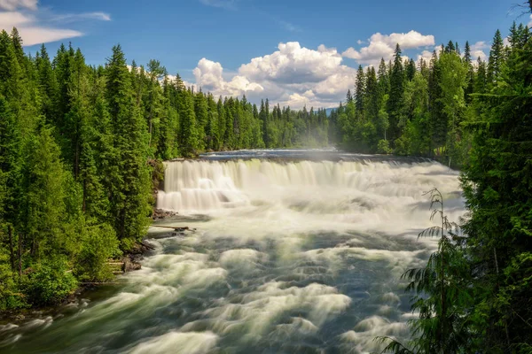 Dawson Falls on the Murtle River in Canada — Stock Photo, Image