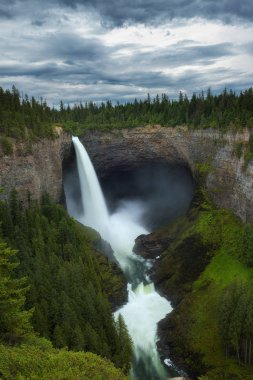 Helmcken Falls Wells gri Provincial Park Kanada'da
