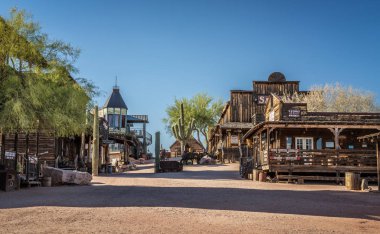 Goldfield hayalet kasaba Arizona