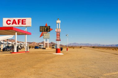 Roys motel ve Cafe tarihi Route 66