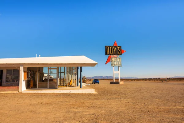 Roys motell och café på historiska Route 66 — Stockfoto