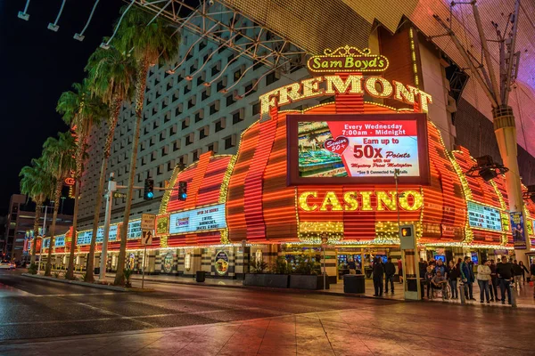 Fremont Hotel and Casino w Las Vegas — Zdjęcie stockowe