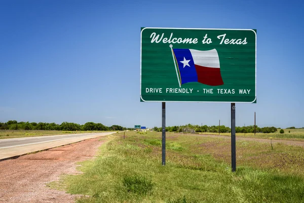 Texas devlet işareti hoş geldiniz