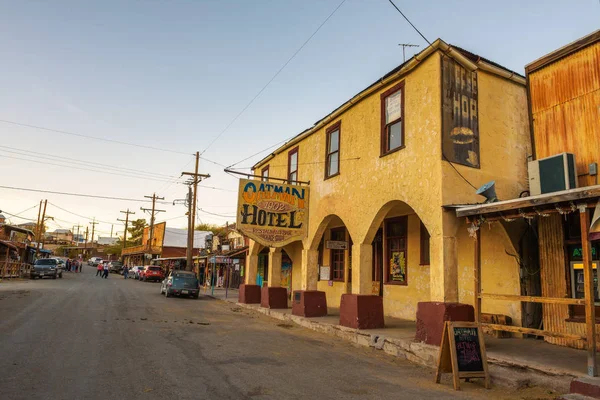 Oatman hotel na historické Route 66 v Arizoně — Stock fotografie
