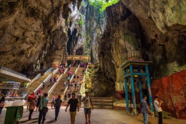 Batu mağaraları, Malezya içinde bir hindu Tapınağı için merdiven