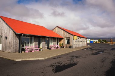 İzlanda 'da Snaefellsnes yarımadasında restoranı olan Rjukandi Oteli.