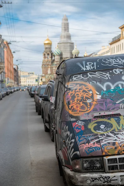 Saint Petersburg Griboyedov Canal Embankment Russia July 2020 Saviour Spilt — Stock Photo, Image