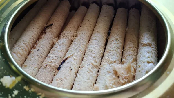 Galletas Rollos Huevo Son Bocadillos Que Siempre Están Disponibles Durante —  Fotos de Stock