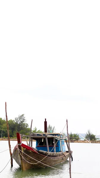 Fishing Boats Parked Sea — Stock Photo, Image