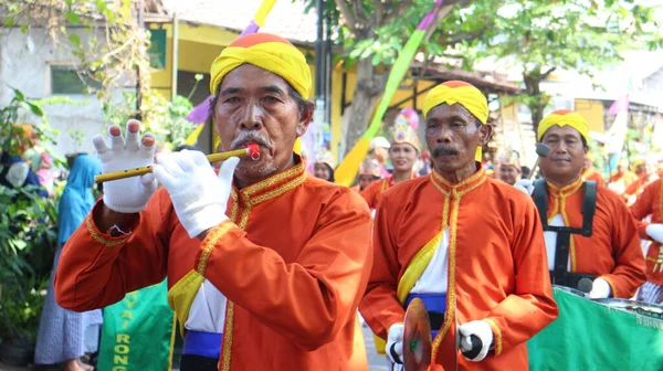 Pasukan Bregada Keraton Festivali Yogyakarta — Stok fotoğraf