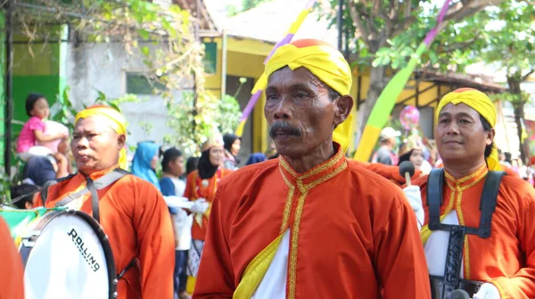 Pasukan Bregada Keraton Festival Yogyakarta — Foto Stock