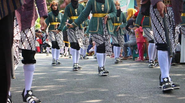 Pasukan Bregada Keraton Festiwal Yogyakarta — Zdjęcie stockowe