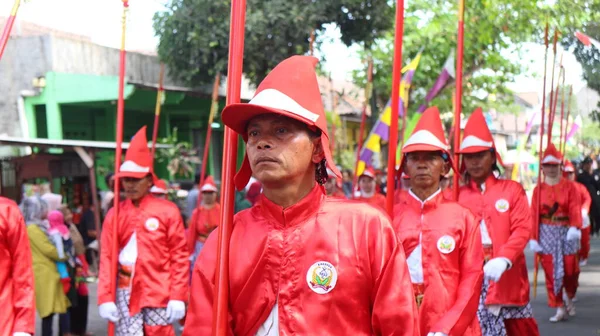 Pasukan Bregada Keraton Festival Yogyakarta — Foto de Stock