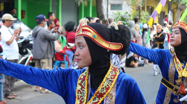 Pasukan Bregada Keraton Festival Yogyakarta — Stockfoto