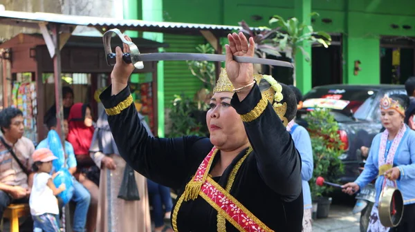 Pasukan Bregada Keraton Festival Yogyakarta — Stockfoto