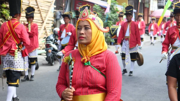 자카르타에서 Pasukan Bregada Keraton Festival — 스톡 사진