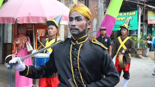 Pasukan Bregada Keraton Festival Yogyakarta — Foto de Stock