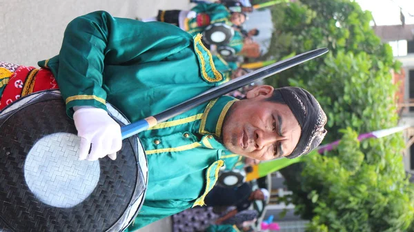 Pasukan Bregada Keraton Festival Yogyakarta — стокове фото