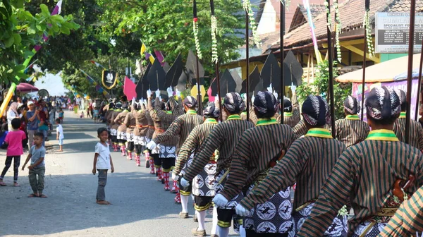 Festival Pasukan Bregada Keraton Yogyakarta — Fotografia de Stock