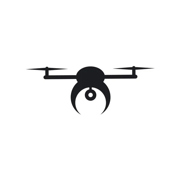Drone logo vector — Stock Vector