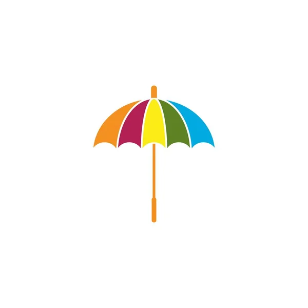 Paraguas logo vector — Vector de stock