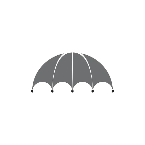 Umbrella logo vector — Stock Vector
