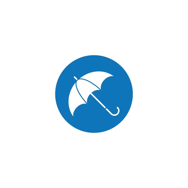 Umbrella logo concept — Stock Vector