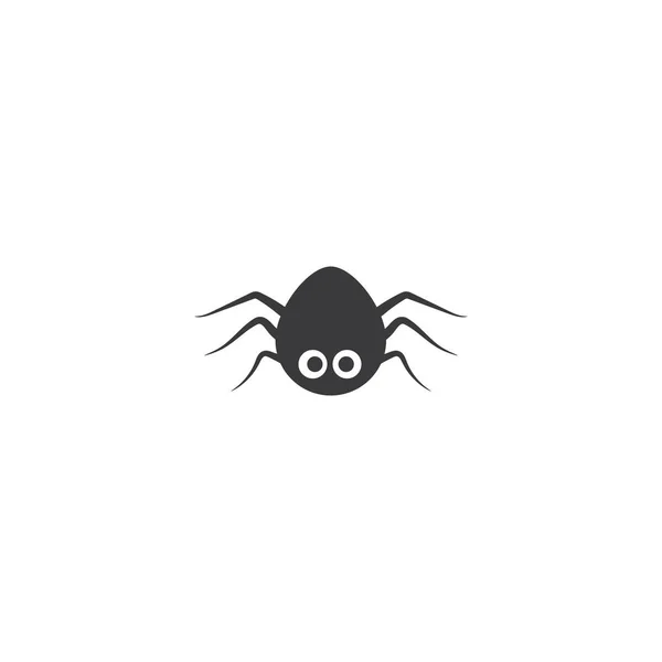Logo d'ilustration d'araignée vecteur — Image vectorielle
