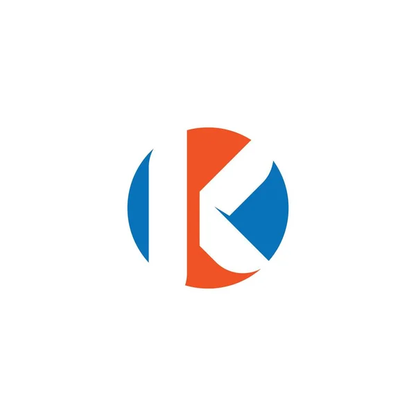 K letra logo — Vector de stock