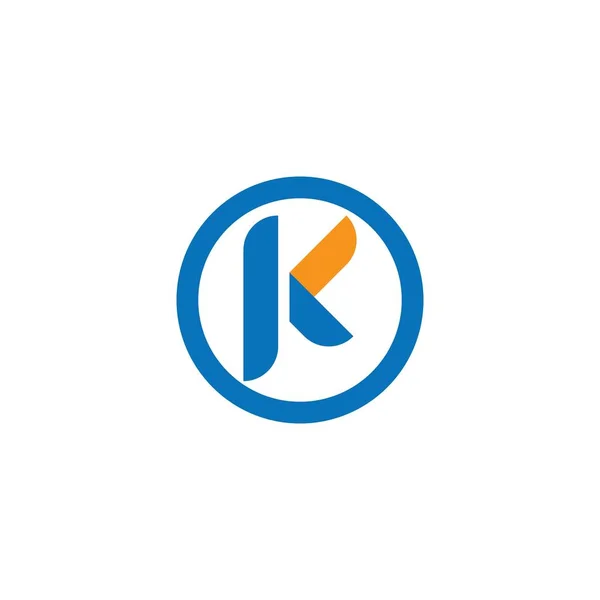 Logo litery K — Wektor stockowy