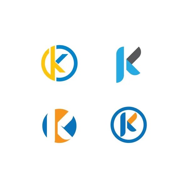 Logo litery K — Wektor stockowy