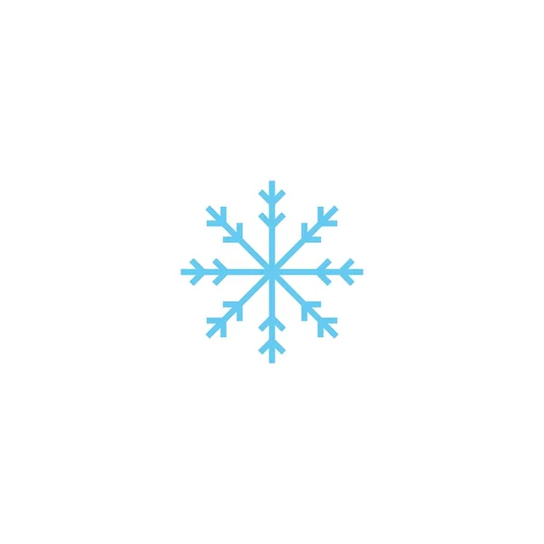 Snöflingor logotyp — Stock vektor