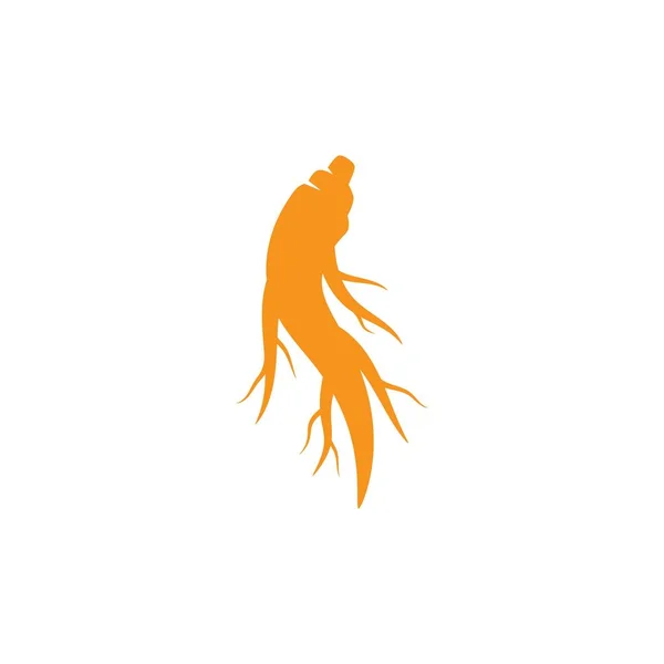 Logo du ginseng — Image vectorielle