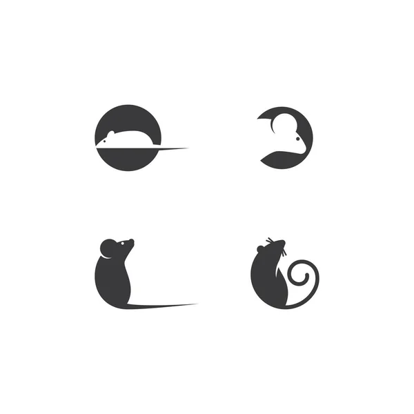 Icône logo souris — Image vectorielle