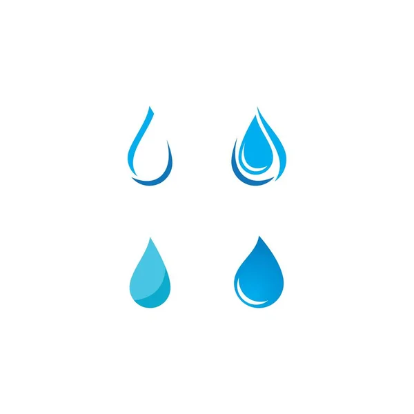 Water drop Logo — Stock Vector