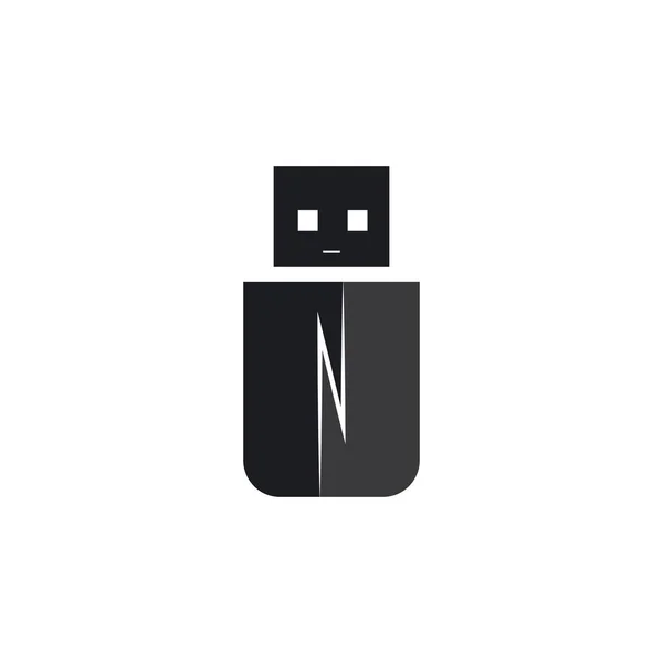 Transfert de données USB — Image vectorielle
