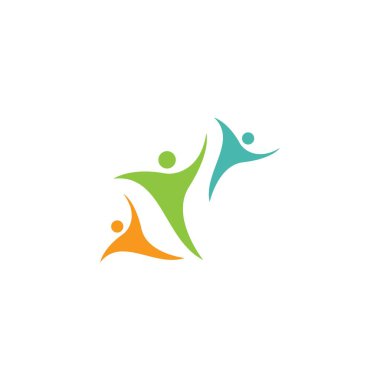 Topluluk, ağ ve sosyal logo