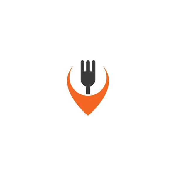 Logo punktu żywienia — Wektor stockowy