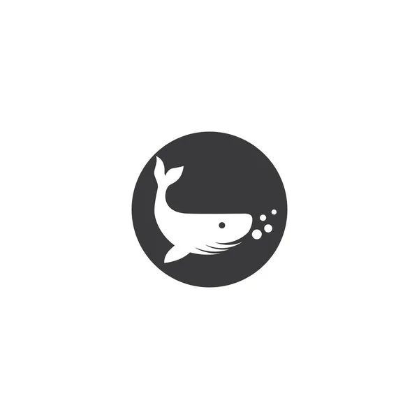 Logo baleine — Image vectorielle