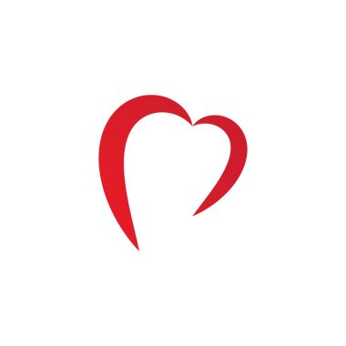 kalp logo şablonu 